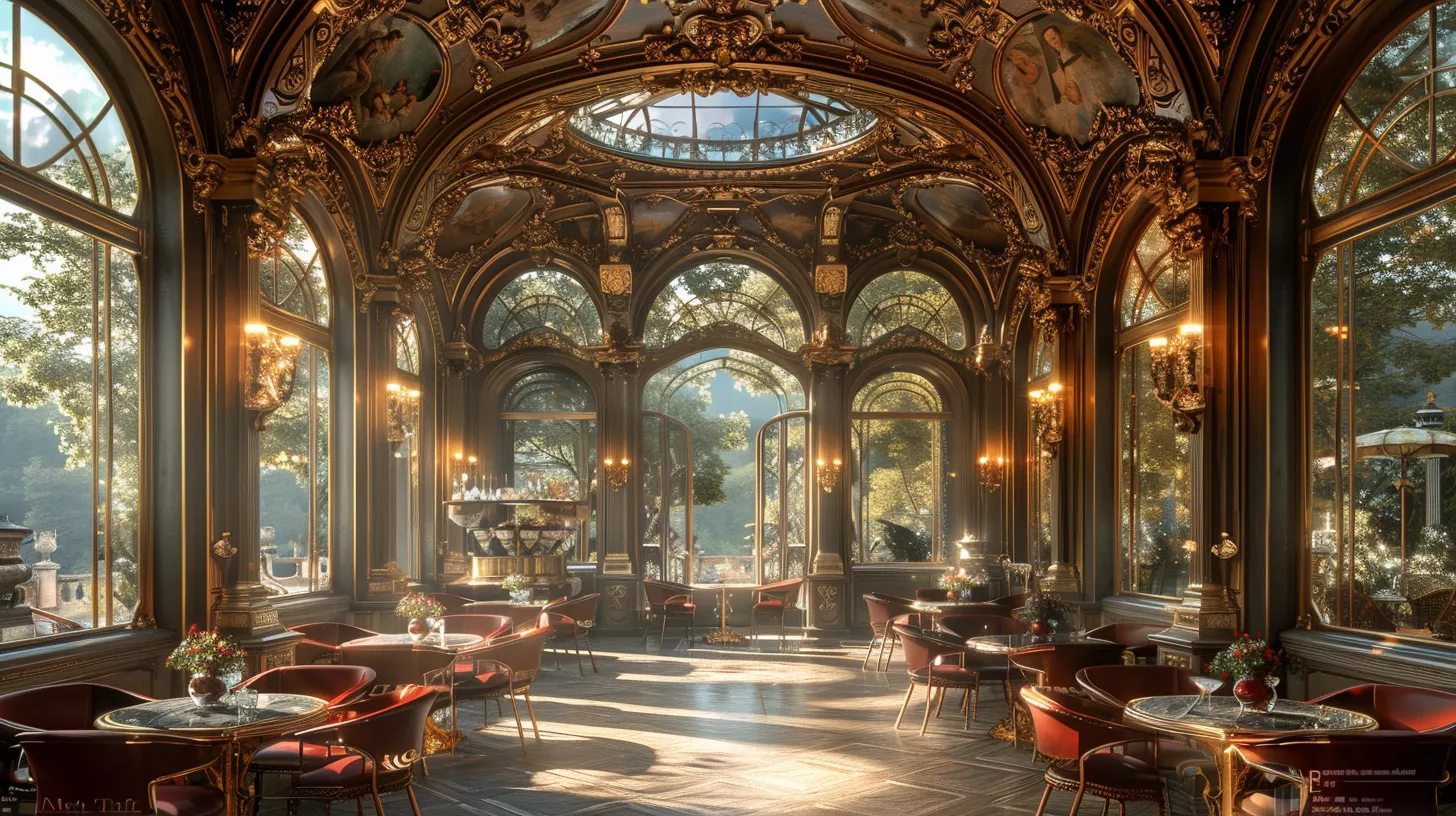 مقهى كلاسيكي فخم 2025